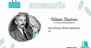 Biografía William Faulkner