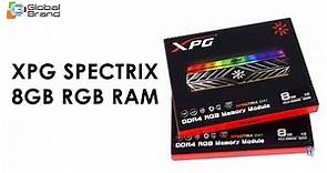 ADATA XPG SPECTRIX 8GB D40 DDR4 RGB RAM | Global Brand Pvt Ltd