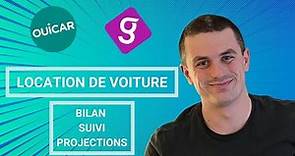 LOCATION DE VOITURE : bilan, suivi et projection (Ouicar et Getaround)