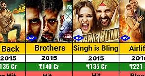 Akshay Kumar All Hits and Flops Movie List l Akshay Kumar All Movie Verdict l BMCB