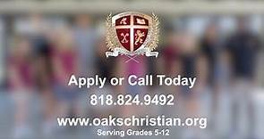 Welcome to Oaks Christian School