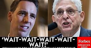 Josh Hawley Does Not Hold Back Grilling Top Biden Officials | 2023 Rewind