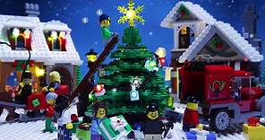LEGO Life Christmas minifigure village!