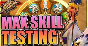 Zhuge Liang Unlock and Testing [expertise] Rise of Kingdoms