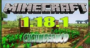 Cucumber Library Mod 1.18.1 & How To Install for Minecraft