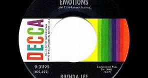 1961 HITS ARCHIVE: Emotions - Brenda Lee