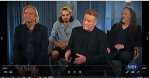 The Eagles & ROTFL w/ Presenter's "Freudian Slip"Australian Tv Interview Oct 7 2018