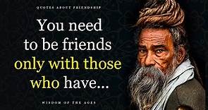 Take a moment for WISDOM! Quotes of Great People about Friendship | Quotes and Wise Thoughts