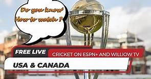 How to Watch Live Free Cricket Matches In USA And Canada On Willow Tv | IPL 2024