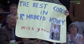 Pablo Laso recibe una ovación de dos minutos en su regreso a Madrid