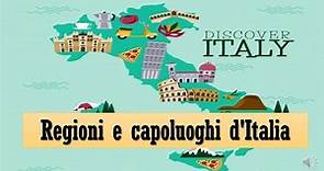 Regiones de Italia y Capitales - Regioni d'Italia #regioniitaliane #capoluoghiditalia #italia
