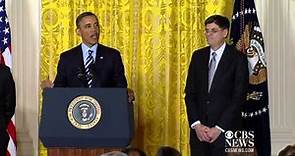 Obama nominates Jack Lew for Treasury secretary