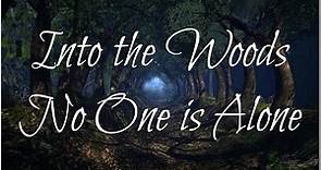 Into the Woods-No One is Alone (lyrics)