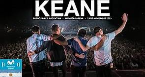 Keane live at Movistar Arena, Buenos Aires, Argentina 29-11-2019