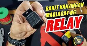 What is a relay and How to Install - Paano mag-install ng relay (Bosch 12v 30A Relay) - with Demo