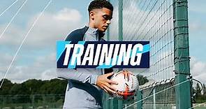 BRENNAN JOHNSON'S FIRST TRAINING SESSION AT TOTTENHAM HOTSPUR