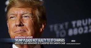 Trump aide Walt Nauta pleads not guilty in classified documents case