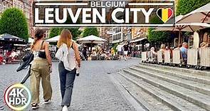Leuven 🇧🇪 Belgium’s Beer Capital & Best Student City in 2023 - 4K-HDR 60FPS Walking Tour