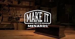 Make It With Menards – Furniture Designer BK Ellison