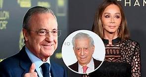 Quién es el millonario Florentino Pérez y qué vínculo tiene con Isabel Preysler, ex de Mario Vargas Llosa
