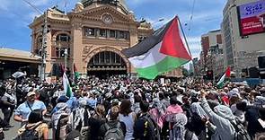 Young people dominate pro-Palestine protest attendance