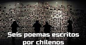 6 poemas escritos por chilenos