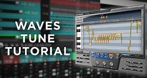 How To Tune Vocals With Waves Tune