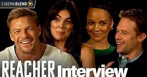 'Reacher' Season 2 Interviews With Alan Ritchson, Serinda Swan, Shaun Sipos and Maria Sten