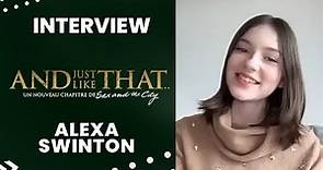 YEM Exclusive Interview | with Alexa Swinton from And Just Like That...