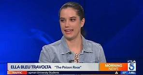 Ella Bleu Travolta on her Family Legacy and new film 'The Poison Rose'