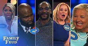 Top 5 Celebrity Moments for Season 2! | Celebrity Family Feud