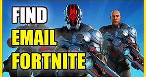 How to Find Epic Games Email Address in Fortnite on PS4 & PS5 (Easy Login!)