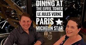 Dinner at Le Jules Verne *inside* Eiffel Tower