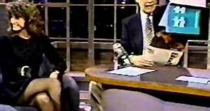 Joan Severance on Late Night (1989)