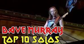 TOP 10 DAVE MURRAY SOLOS - IRON MAIDEN