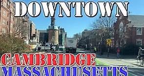 Cambridge - Massachusetts - 4K Downtown Drive