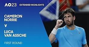 Cameron Norrie v Luca Van Assche Extended Highlights | Australian Open 2023 First Round