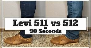 Levi 511 vs 512 - Understanding the Difference