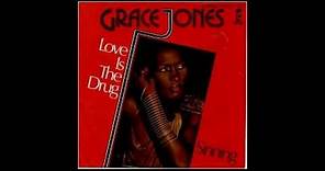Grace Jones - Love is the drug- Lyrics video