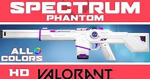 Spectrum Phantom VALORANT SKIN (ALL COLORS) | New Zedd Skins Showcase