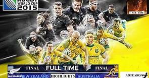 Rugby World Cup 2015 'highlights' Final - All Blacks vs Australia