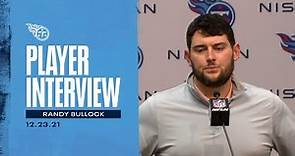 Always Special to Help the Team Win | Randy Bullock Player Interview