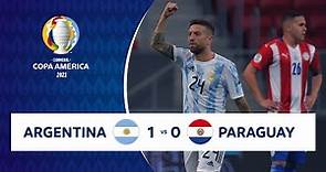HIGHLIGHTS ARGENTINA 1 - 0 PARAGUAY | COPA AMÉRICA 2021 | 21-06-21