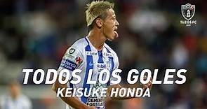 🇯🇵 ⚽️ Todos los Goles de Keisuke Honda en Pachuca | Tuzos FC