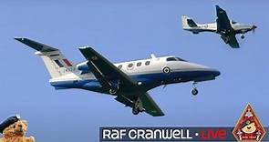 LIVE [4K TEST] TRAINING THE RAF FUTURE FRONT-LINE PILOTS RAF COLLEGE CRANWELL • 18.01.24