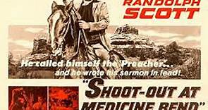 Shoot-Out at Medicine Bend (1957) Randolph Scott, James Craig, Angie Dickinson