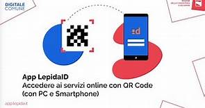 App LepidaID - Accedere ai servizi online con QR Code