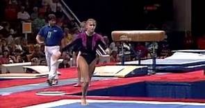 Shannon Miller - Floor Exercise - 1996 U.S Gymnastics Championships - Women