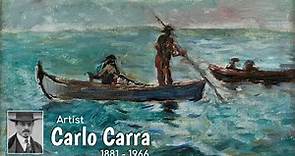 Artist Carlo Carra (1881 - 1966) | Italian Painter | WAA