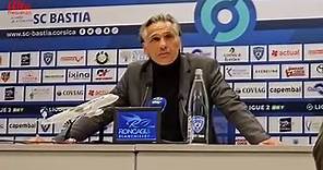 Alta Frequenza - La réaction de l'entraîneur du SC Bastia,...